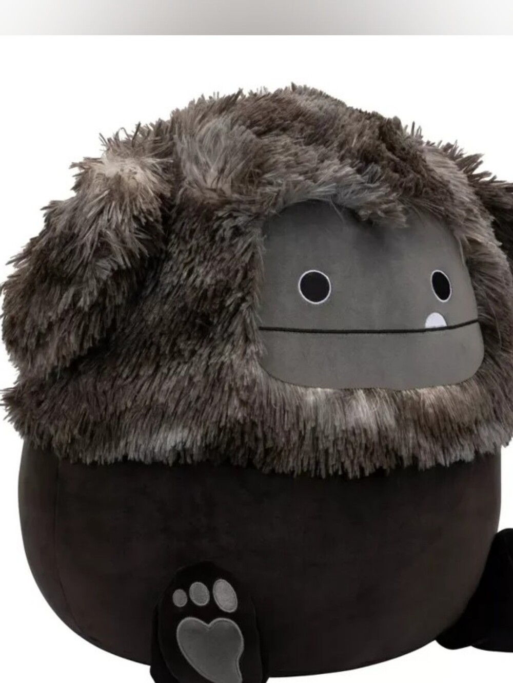 16-18” Wallis Bigfoot Black Gray Tie-dye Mane Squishmallows Stuffed Plush Toy - Picture 8 of 13